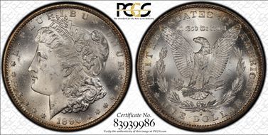 1890-S $1 MS65
