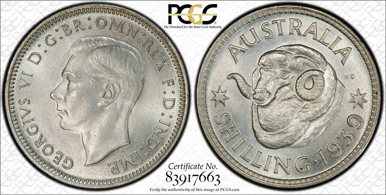 Cert 83917663 - Coin Image