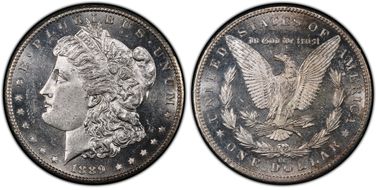 1889-CC $1 MS61PL