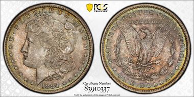 1884-O $1 MS65