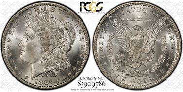 1887-O $1 MS65+
