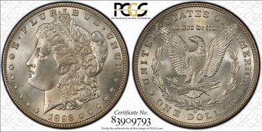 1893-O $1 MS64