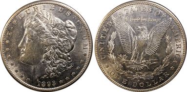 1893-S $1 AU55