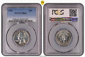 1956 25C PR66