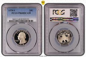 1978-S 25C PR68DCAM