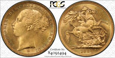 1884-M Sov S-3857C WW Complete MS63