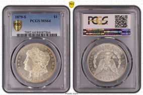 1879-S $1 MS64