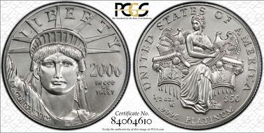 2006-W $50 Burnished St. of Liberty SP70