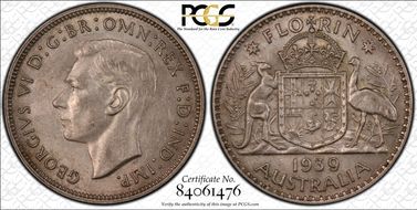 1939(m) Florin AU55