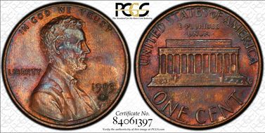 1983-D 1C MS64RB