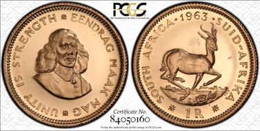 1963 Rand Gold PR67CAM