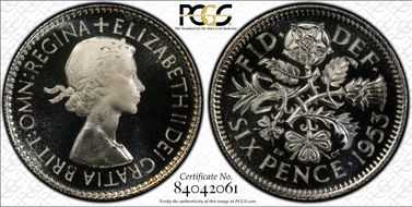 1953 6D S-4141 PR67CAM