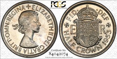 1953 1/2 Cr S-4137A PR65