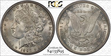 1896-O $1 MS63+