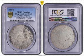 (1904)甲辰 $1 LM-258 K-101 Dots N1