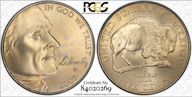 2005-P 5C Bison, DDO, FS-101 Satin Finish SP66