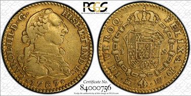1787/6-M DV Escudo Calico-1369 XF40