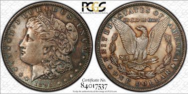 1893 $1 MS63