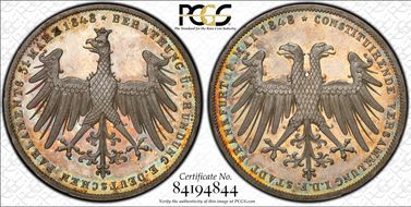 1848 2 Gul May 18, 1848 PR65CAM