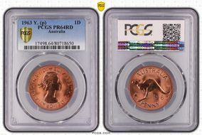 1963 Y. (p) 1D PR64RD