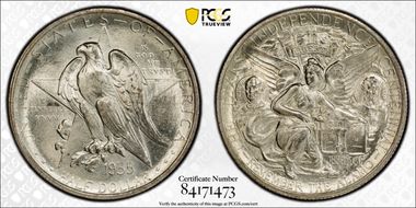1935 50C Texas MS67