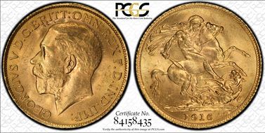 1916 Sov S-3996 MS63