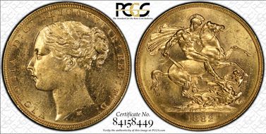 1882-M Sov S-3857B 1st Head, Sm BP MS61