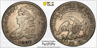 1808 50C O-110a VF35