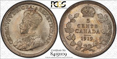 1919 5C MS67