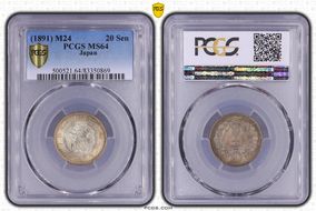 (1891) M24 20 Sen JNDA 01-21 MS64