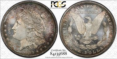 1883-O $1 MS64PL