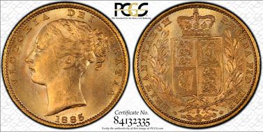 1885-S Sov S-3855B Shield MS63+