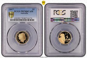 2017 $2 PR70DCAM