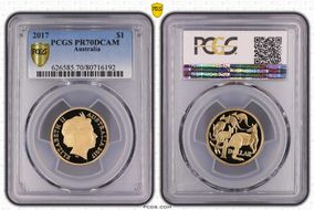 2017 $1 PR70DCAM