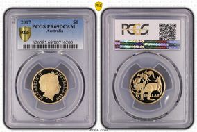 2017 $1 PR69DCAM
