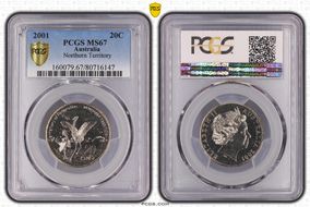 2001 20C Northern Territory MS67