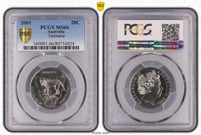 2001 20C Tasmania MS66