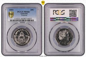 2001 20C Victoria MS66