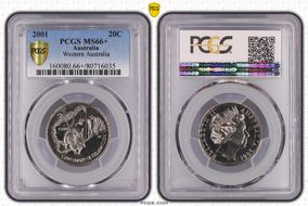 2001 20C Western Australia MS66+