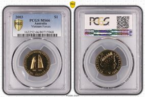 2003 $1 Vietnam Forces PL66