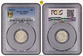 1944-S 6D MS63