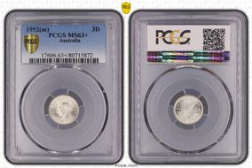 1952(m) 3D MS63+