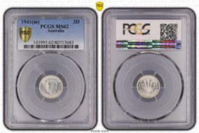 1941(m) 3D KM-37  Ag MS62