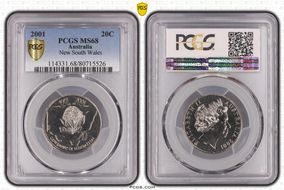 2001 20C New South Wales MS68