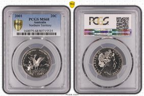 2001 20C Northern Territory MS68