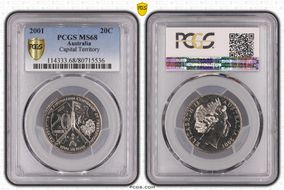 2001 20C Capital Territory MS68
