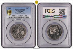 2001 20C Capital Territory MS68