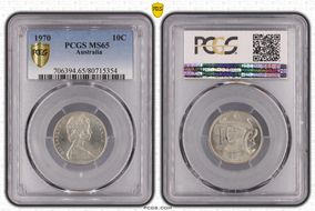 1970 10C MS65