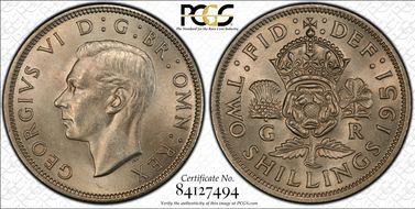 1951 Florin S-4107 MS65