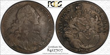 1764 Thaler D-1953 VF35